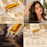 Peigne Applicateur d Huile 2 En 1
